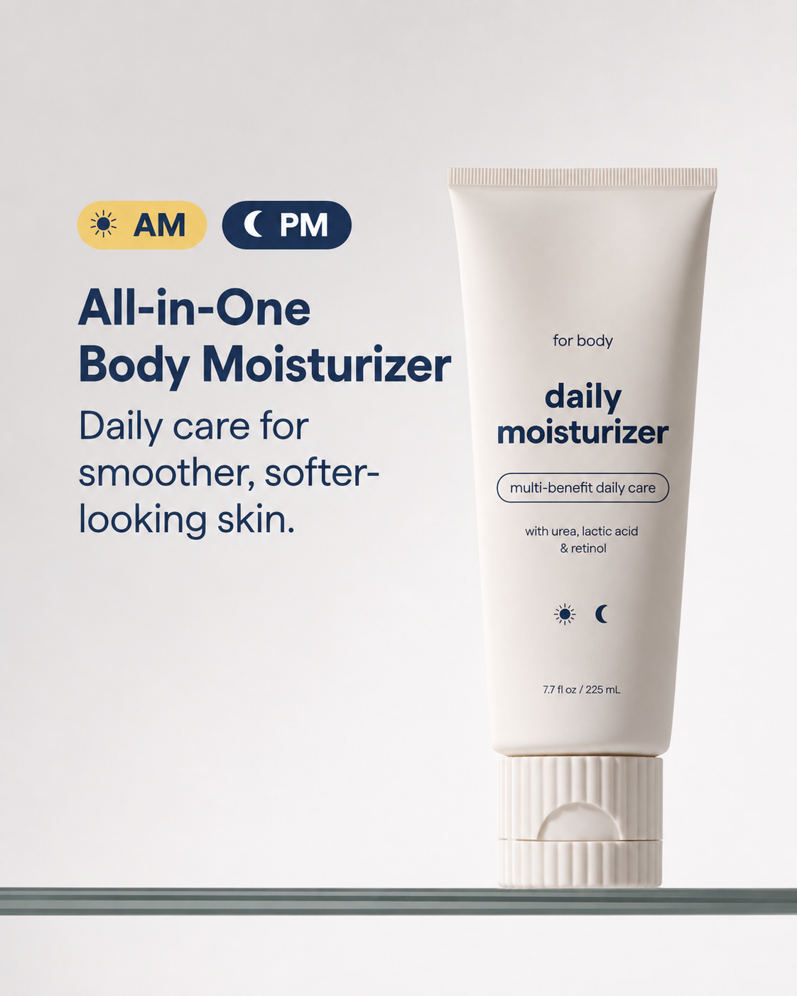 Daily Hydrating Body Lotion – Lightweight Moisturizer for Dry Skin – Leaves Skin Feeling Soft & Smooth
