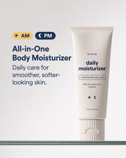 Daily Hydrating Body Lotion – Lightweight Moisturizer for Dry Skin – Leaves Skin Feeling Soft & Smooth