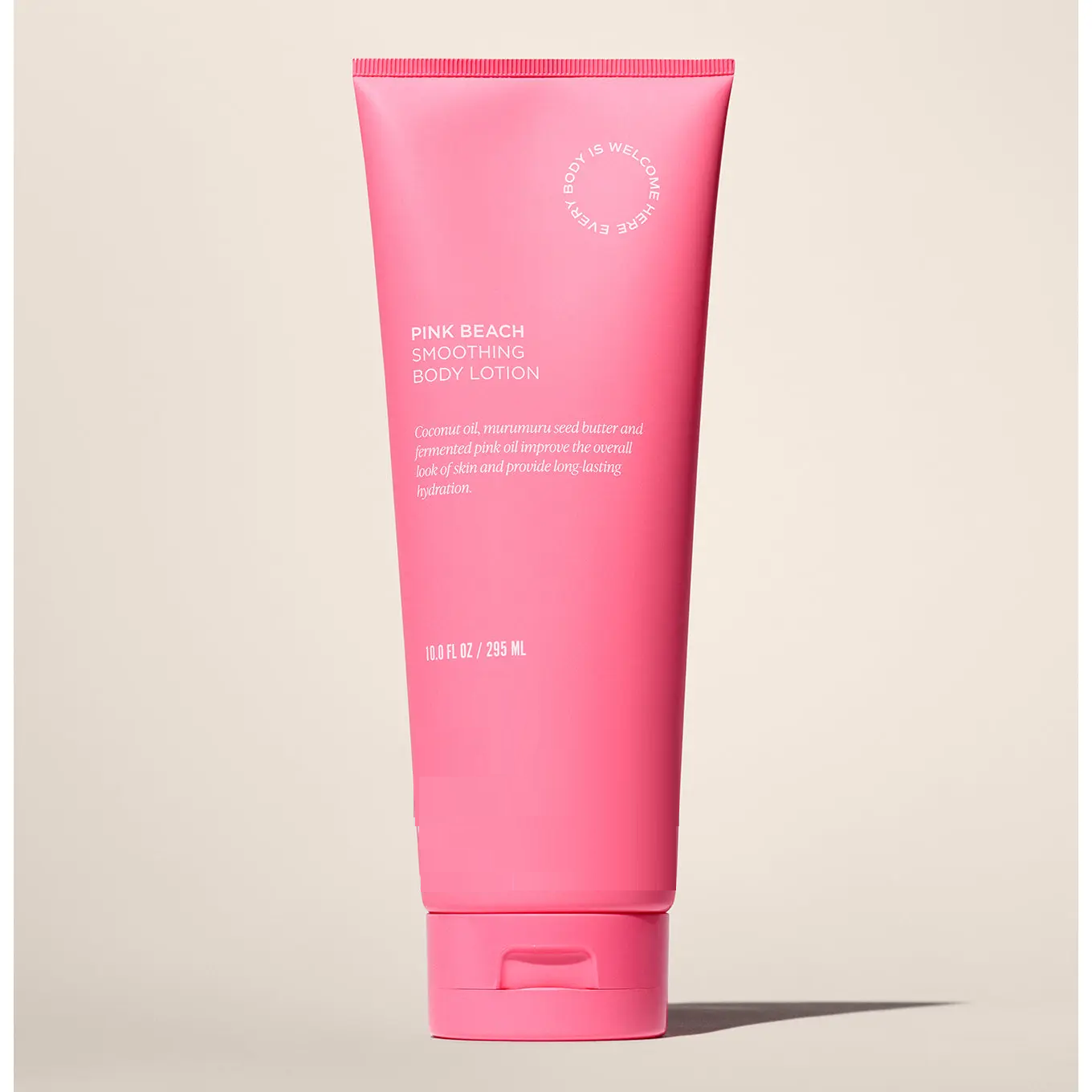 Pink Beach Body Lotion – Nourishing Lotion with Coconut Oil, Murumuru Seed Butter & Allantoin