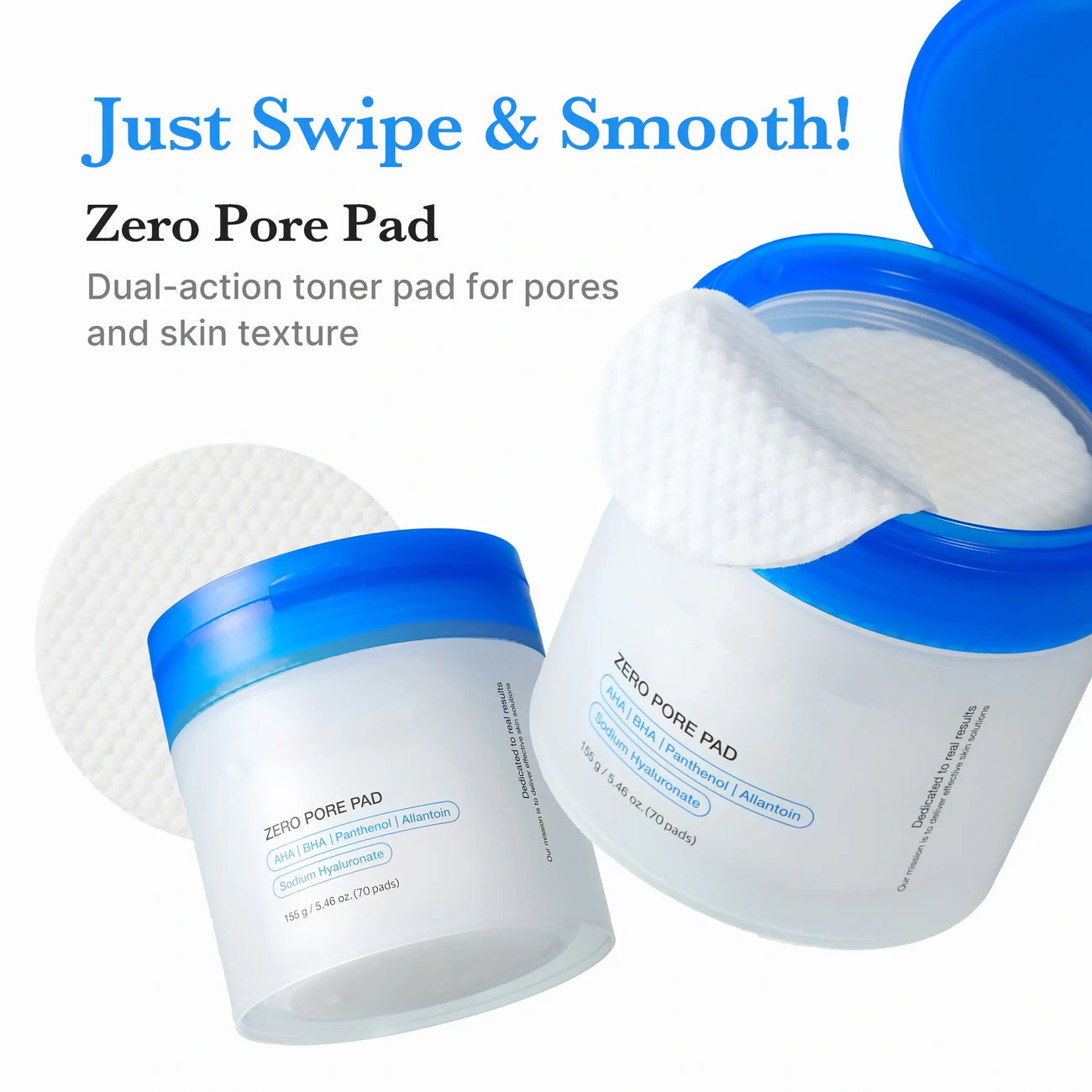 Exfoliating & Hydrating Toner Pads